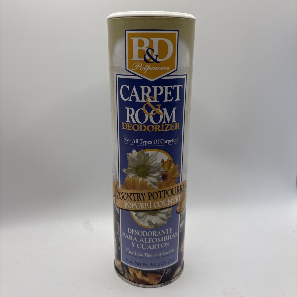 B&D Potpourri Carpet & Room Deodorizer Country‎ Potpourri 20 Oz NEW
